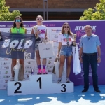 Ayvalık’ta yarı maratonun şampiyonları ödüllerini aldı