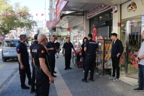 Edremit’te kaldırım işgallerine zabıtadan denetim