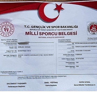 Kemer Belediyesi Karate Takımından milli gurur
