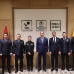 Konya İtfaiye Teşkilatı Heyeti İtfaiye Haftası Vesilesiyle Başkan Altay’ı Ziyaret Etti