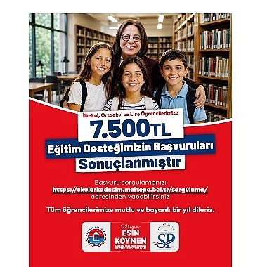 “Okul Arkadaşım Maltepe” bursu sonuçları açıklandı!