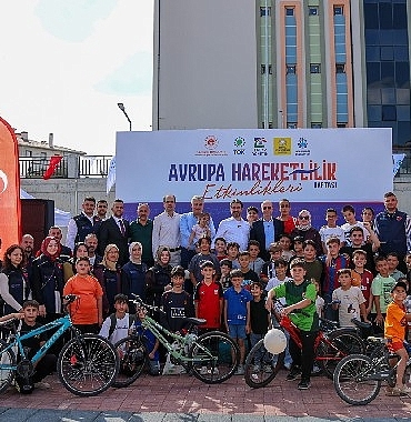 Selçuklu'da Avrupa Hareketlilik Haftası'na özel bisiklet etkinliği