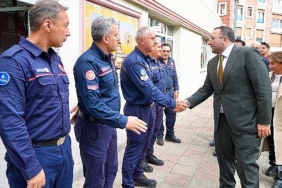 Üsküdar Belediye Başkan Vekili Gültekin’den İtfaiyecilere: “Minnet Duymamız Gereken Kahramanlarsınız”