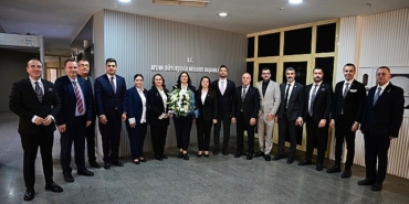 Başkan Çerçioğlu'na Aydın Sanayi Odası’ndan Ziyaret