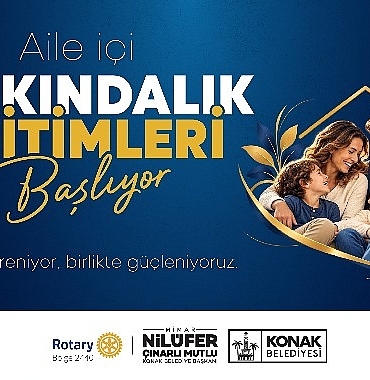 Konak’ta Aile İçi Farkındalık Seminerleri başlıyor