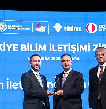 Konya Bilim Merkezi’ne Bilim İletişimine Katkı Ödülü