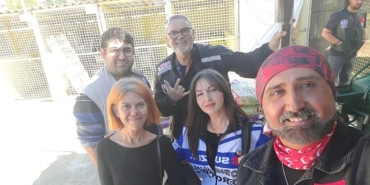 Motosiklet tutkunlarından can dostlarına anlamlı destek