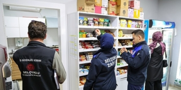 Selçuklu’da Okul Kantinlerine Denetimler Sürüyor